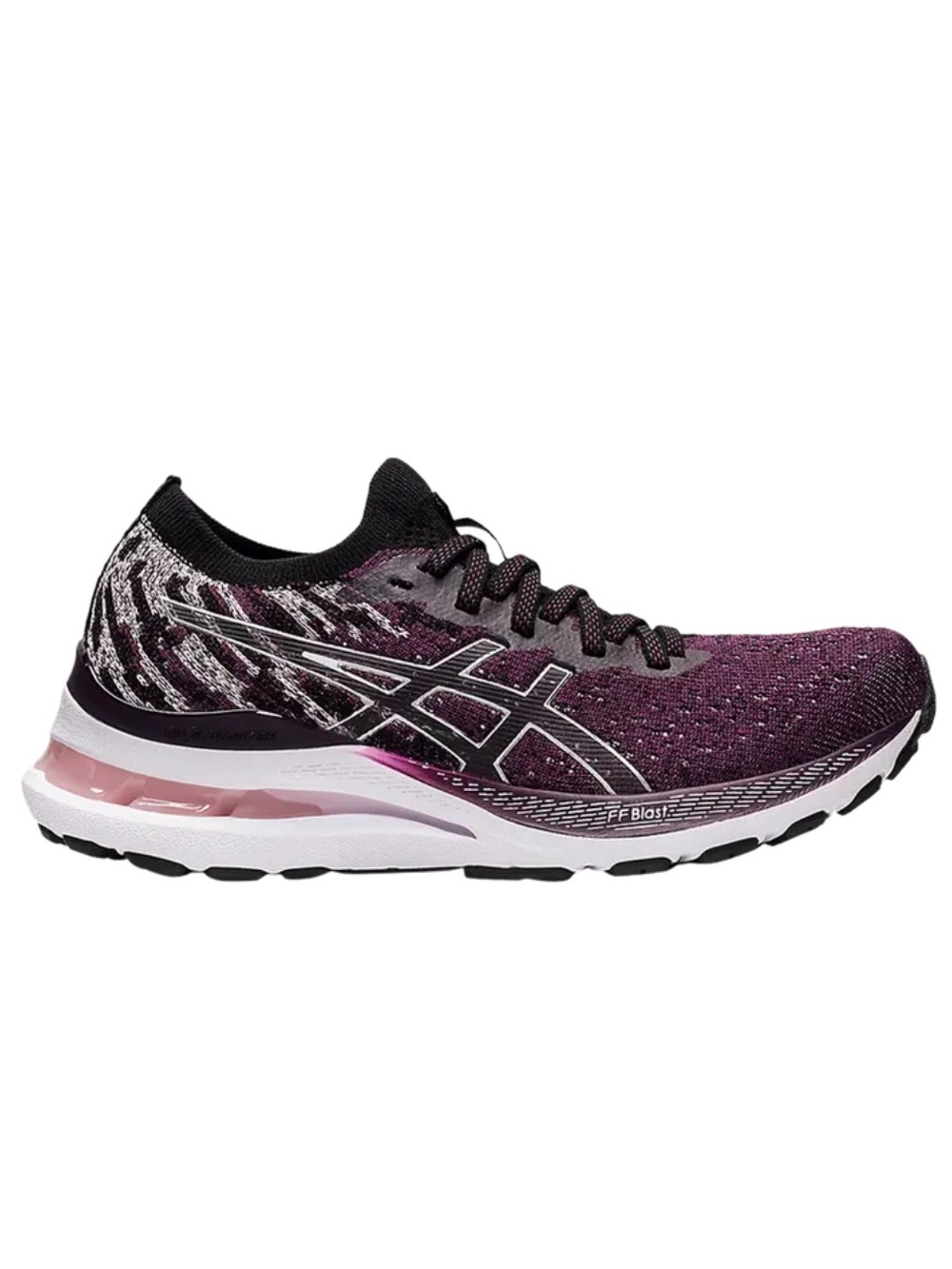 ASICS Women's Gel-Kayano 28 MK Running Shoe - Deep Plum/Black size 9